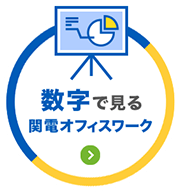 数字で見る関電オフィスワーク